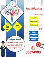 مدرس لغة عربية خبرة 20 سنة